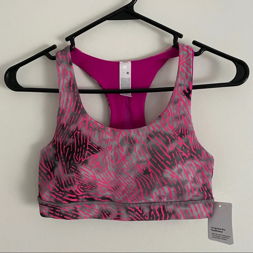 🆕 Lululemon 2021 Seawheeze Invigorate Bra